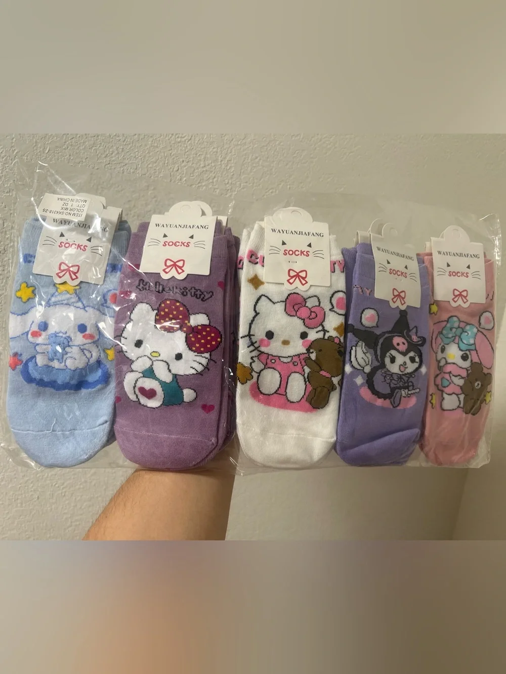 Hello Kitty Character Socks Pick 2